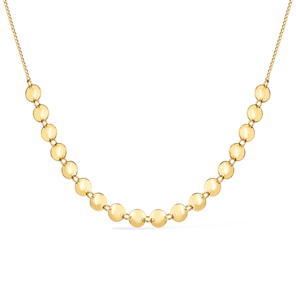 Chocker Dourada Esferas com Extensor