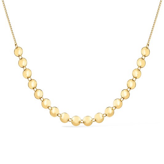 Chocker Dourada Esferas com Extensor