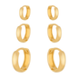 Trio Dourado de Argolinhas